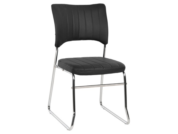 ΚΑΡΕΚΛΑ QUENTI HM1071.01 ΜΑΥΡΗ 47x54x84 εκ.