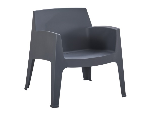ΠΟΛΥΘΡΟΝΑ ΠΟΛΥΠΡΟΠΥΛΕΝΙΟΥ LOUNGE SLEEK HM6365.10 ΓΚΡΙ 62,5x48,5x73Υεκ.