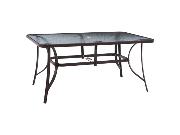 ΤΡΑΠΕΖΙ BRUNO 150X90Χ75Υεκ. ΜΕΤΑΛΛΙΚΟ ΟΡΘΟΓΩΝΙΟ ΚΑΦΕ ΜΕ ΤΡΥΠΑ ΟΜΠΡΕΛΑΣ Φ38 HM5145.12 ΤΡΑΠΕΖΙ BRUNO 150X90Χ75Υεκ. ΜΕΤΑΛΛΙΚΟ ΟΡΘΟΓΩΝΙΟ ΚΑΦΕ ΜΕ ΤΡΥΠΑ ΟΜΠΡΕΛΑΣ Φ38 HM5145.12