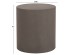 ΤΡΑΠΕΖΙ ΜΕΣΗΣ ΣΤΡΟΓΓΥΛΟ KYOKO HM6592.01 ΓΚΡΙ FIBER CEMENT Φ40x43Υεκ.