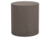 ΤΡΑΠΕΖΙ ΜΕΣΗΣ ΣΤΡΟΓΓΥΛΟ KYOKO HM6592.01 ΓΚΡΙ FIBER CEMENT Φ40x43Υεκ.