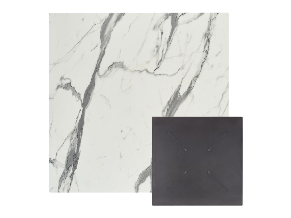 ΕΠΙΦΑΝΕΙΑ ΤΡΑΠΕΖΙΟΥ HPL ΤΕΤΡΑΓΩΝΗ HM5837.31 WHITE MARBLE 60x60εκ.