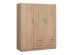 ΝΤΟΥΛΑΠΑ 3ΦΥΛΛΗ CARLY HM384.02 ΜΕ ΔΥΟ ΣΥΡΤΑΡΙΑ SONAMA 150X55Χ180Υεκ. ΝΤΟΥΛΑΠΑ 3ΦΥΛΛΗ CARLY HM384.02 ΜΕ ΔΥΟ ΣΥΡΤΑΡΙΑ SONAMA 150X55Χ180Υεκ.