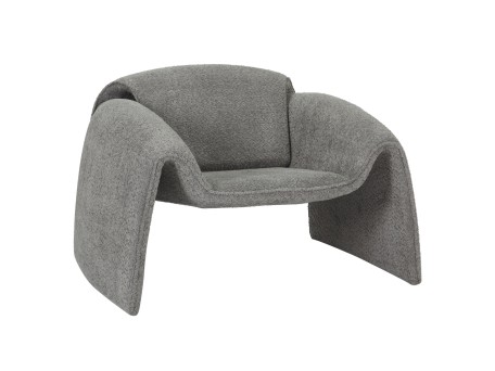 ΠΟΛΥΘΡΟΝΑ LAFORGE HM9679.01 ΓΚΡΙ ΜΠΟΥΚΛΕ ΥΦΑΣΜΑ-ΜΕΤΑΛΛΙΚΟΣ ΣΚΕΛΕΤΟΣ 100x83x66Υεκ.