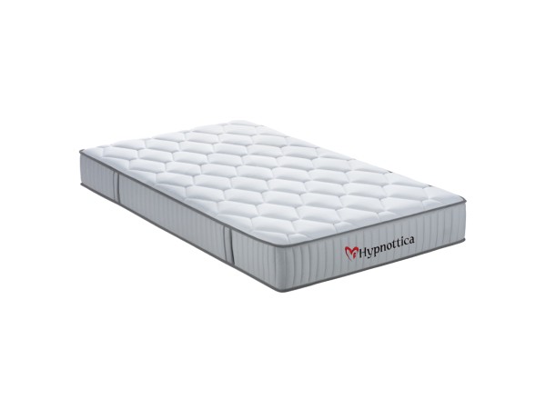 ΣΤΡΩΜΑ ΔΙΠΛΟ HYPNOTTICA HM748.04 POCKET SPRINGS--ΛΕΥΚΟ 140x200x25Υεκ.