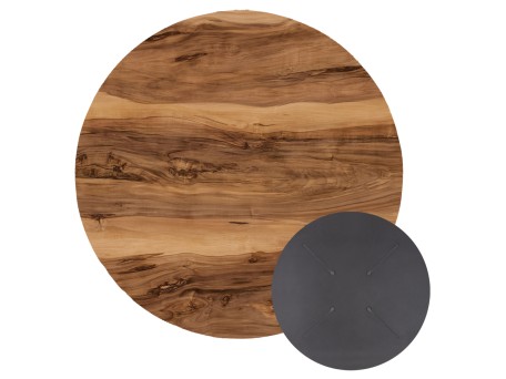 ΕΠΙΦΑΝΕΙΑ ΤΡΑΠΕΖΙΟΥ HPL ΣΤΡΟΓΓΥΛΗ HM5841.30 INDIAN SHESHAM Φ60εκ.