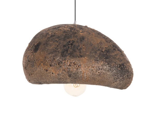 ΦΩΤΙΣΤΙΚΟ ΟΡΟΦΗΣ ΜΕ ΟΨΗ ΠΕΤΡΑΣ STONER (M) HM4418.03 ΓΚΡΙ/ΚΑΦΕ--55x45x40Υεκ.