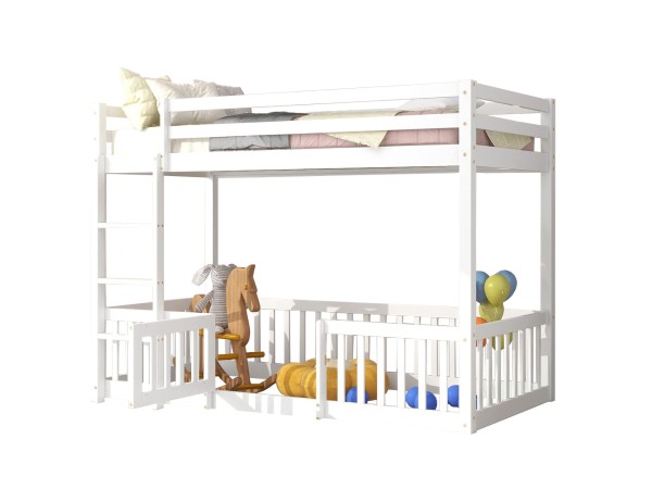 ΠΑΙΔΙΚΗ ΚΟΥΚΕΤΑ τ.MONTESSORI ΜΕ ΠΑΡΚΑΚΙ PLAYKID HM703.03 ΞΥΛΟ ΠΕΥΚΟΥ ΛΕΥΚΟ ΓΙΑ 190x90εκ ΠΑΙΔΙΚΗ ΚΟΥΚΕΤΑ τ.MONTESSORI ΜΕ ΠΑΡΚΑΚΙ PLAYKID HM703.03 ΞΥΛΟ ΠΕΥΚΟΥ ΛΕΥΚΟ ΓΙΑ 190x90εκ