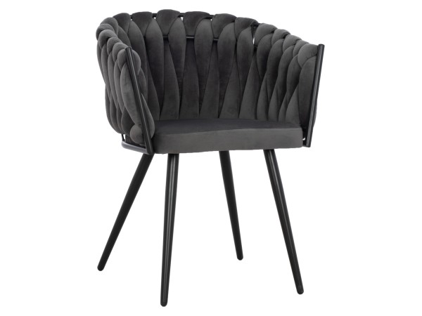 ΠΟΛΥΘΡΟΝΑΚΙ LUANDA ΒΕΛΟΥΔΟ ΓΚΡΙ ΚΑΙ ΜΕΤΑΛΛΙΚΑ ΠΟΔΙΑ HM8741.01 60x54x78 εκ. ΠΟΛΥΘΡΟΝΑΚΙ LUANDA ΒΕΛΟΥΔΟ ΓΚΡΙ ΚΑΙ ΜΕΤΑΛΛΙΚΑ ΠΟΔΙΑ HM8741.01 60x54x78 εκ.