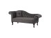 ΑΝΑΚΛΙΝΔΡΟ T.CHESTERFIELD ΓΚΡΙ ΒΕΛΟΥΔΟ NIOVI HM3007.10 ΑΡ.ΜΠΡΑΤΣO 189x61x84Yεκ.