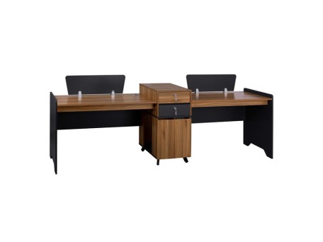 ΕΠΑΓΓΕΛΜΑΤΙΚΟΣ ΣΤΑΘΜΟΣ ΕΡΓΑΣΙΑΣ SUPREME HM2350 2 ΑΤΟΜΩΝ 289x60x100Υ εκ.