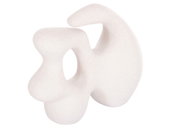 ΕΠΙΤΡΑΠΕΖΙΟ ΚΕΡΑΜΙΚΟ ΔΙΑΚΟΣΜΗΤΙΚΟ ΣΕΙΡΑ ISIL HM4596 ΚΡΥΣΤΑΛΛ.ΥΠΟΛΕΥΚΟ 33x14x29Υ εκ