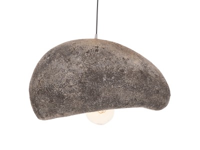 ΦΩΤΙΣΤΙΚΟ ΟΡΟΦΗΣ ΜΕ ΟΨΗ ΠΕΤΡΑΣ STONER (M) HM4418.04 ΓΚΡΙ--55x45x40Υεκ.