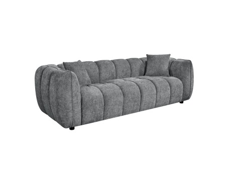 ΚΑΝΑΠΕΣ 3-ΘΕΣΙΟΣ LYKKE HM3323.01 ΓΚΡΙ ΥΦΑΣΜΑ 229x89x70Υεκ