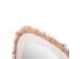 ΚΑΘΡΕΠΤΗΣ ΤΟΙΧΟΥ ΣΕΙΡΑ SANTORINI HM4527 MDF ΥΠΟΛΕΥΚΟ-ΔΙΑΚΟΣΜΗΣΗ ΣΕ ΜΠΕΖ 78x1,8x78Υεκ.