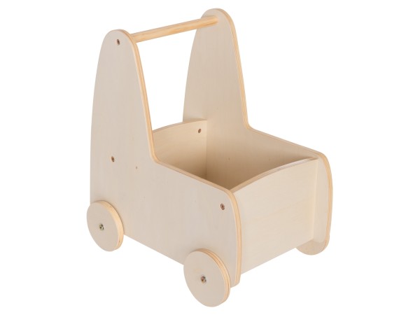 ΠΑΙΔΙΚΟ ΤΡΟΛΕΥ/ΚΑΡΟΤΣΑΚΙ RICKI HM18341.01 MDF & ΚΟΝΤΡΑΠΛΑΚΕ ΦΥΣΙΚΟ 33x45x50Υεκ