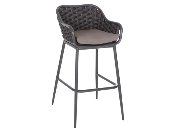 ΣΚΑΜΠΟ ΑΛΟΥΜΙΝΙΟΥ ΣΚΕΛΕΤΟΣ ΑΝΘΡΑΚΙ-ΣΧΟΙΝΙ ΚΑΦΕ 50x50x103Υεκ.HM5862.01