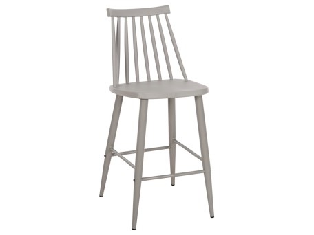 ΣΚΑΜΠΟ ΜΠΑΡ ΜΕΣ. ΥΨΟΥΣ VANESSA HM9300.20 ΠΟΛΥΠΡΟΠΥΛΕΝΙΟ & ΜΕΤΑΛΛΟ-ΓΚΡΙ 45,5x46x97Υεκ