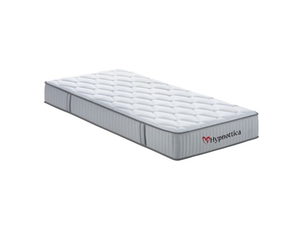 ΣΤΡΩΜΑ ΜΟΝΟ HYPNOTTICA HM748.01 POCKET SPRINGS--ΛΕΥΚΟ 90x190x25Υεκ.