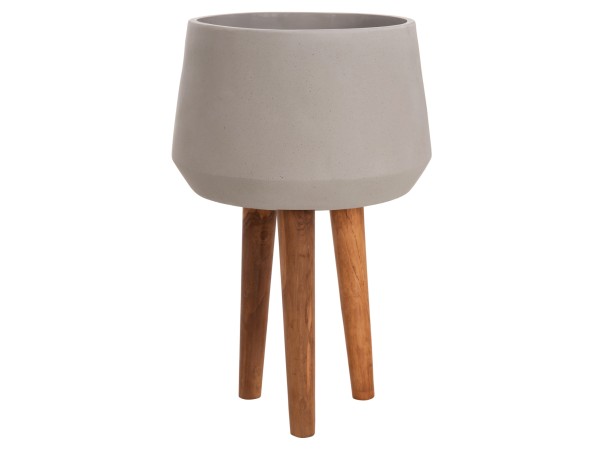 ΓΛΑΣΤΡΑ ΕΣΩΤ.ΧΩΡΟΥ QUAN HM4680.03L FIBER CEMENT ΓΚΡΙ--ΒΑΣΗ TEAK Φ38x62Υεκ ΓΛΑΣΤΡΑ ΕΣΩΤ.ΧΩΡΟΥ QUAN HM4680.03L FIBER CEMENT ΓΚΡΙ--ΒΑΣΗ TEAK Φ38x62Υεκ