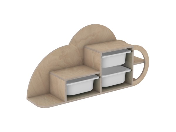 ΣΥΡΤΑΡΙΕΡΑ ΤΟΙΧΟΥ SANI HM18227.03 ΞΥΛΟ ΣΗΜΥΔΑΣ-ΛΕΥΚΑ P.E. ΣΥΡΤΑΡΙΑ 98x22,5x48,5Υεκ.