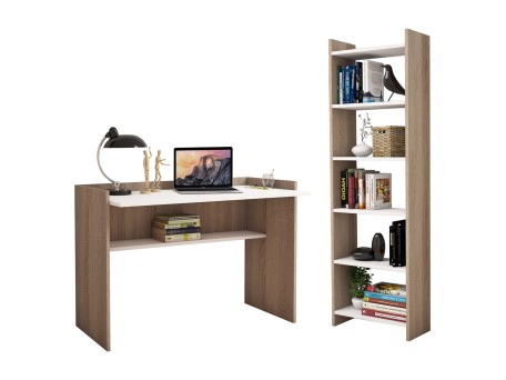 ΣΕΤ ΓΡΑΦΕΙΟΥ 2 ΤΜΧ HM11774.12 ΜΕΛΑΜΙΝΗ SONΟMA - ΛΕΥΚΟ