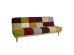 ΚΑΝΑΠΕΣ ΚΡΕΒΑΤΙ 3Θ HM3003 LEONARDO MIXED COLOR 180x80x75Υεκ.