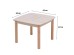 ΤΡΑΠΕΖΑΚΙ ΠΑΙΔΙΚΟ ΜΕ ΑΠΟΘ.ΧΩΡΟΥΣ RICKI HM18339.01 MDF & ΣΥΜΗΔΑ ΣΕ ΦΥΣΙΚΟ 65x65x47Υεκ