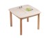 ΤΡΑΠΕΖΑΚΙ ΠΑΙΔΙΚΟ ΜΕ ΑΠΟΘ.ΧΩΡΟΥΣ RICKI HM18339.01 MDF & ΣΥΜΗΔΑ ΣΕ ΦΥΣΙΚΟ 65x65x47Υεκ