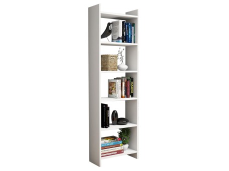 ΒΙΒΛΙΟΘΗΚΗ CLASSIKER HM9226.11 ΜΕΛΑΜΙΝΗΣ ΛΕΥΚH 48,5x22x160Υεκ.