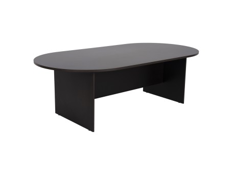 ΓΡΑΦΕΙΟ ΣΥΝΕΔΡΙΑΣΕΩΝ ΟΒΑΛ SIENNA HM2134.02 ΜΕΛΑΜΙΝΗ ΣΕ WENGE 240x120x75Υεκ.