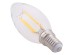 ΛΑΜΠΤΗΡΑΣ LED FILAMENT 4W E14 3000K ΔΙΑΦΑΝΟΣ DIMMABLE HM4048.01