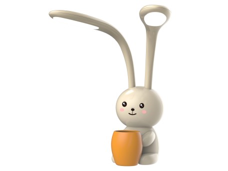 ΠΑΙΔΙΚΟ ΦΩΤΙΣΤΙΚΟ ΓΡΑΦΕΙΟΥ LED BADOO HM4455.04 ΚΟΥΝΕΛΑΚΙ ΜΕ ΜΟΛΥΒΟΘΗΚΗ ΚΙΤΡΙΝΟ ABS