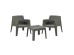 ΣΕΤ LOUNGE 3ΤΜΧ SLEEK HM21274.05 DARK OLIVE GREEN ΠΟΛΥΠΡΟΠΥΛΕΝΙΟ