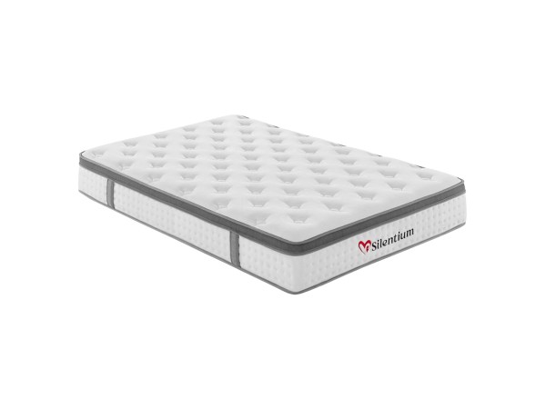 ΣΤΡΩΜΑ ΔΙΠΛΟ SILENTIUM HM749.04 POCKET SPRINGS--ΛΕΥΚΟ 140x200x30Υεκ.