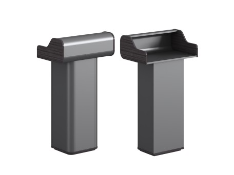 ΑΝΑΛΟΓΙΟ ΟΜΙΛΗΤΗ SPEEKER HM2151 ΜΕΛΑΜΙΝΗ ΣΕ ΓΚΡΙ 60x40x108Υεκ