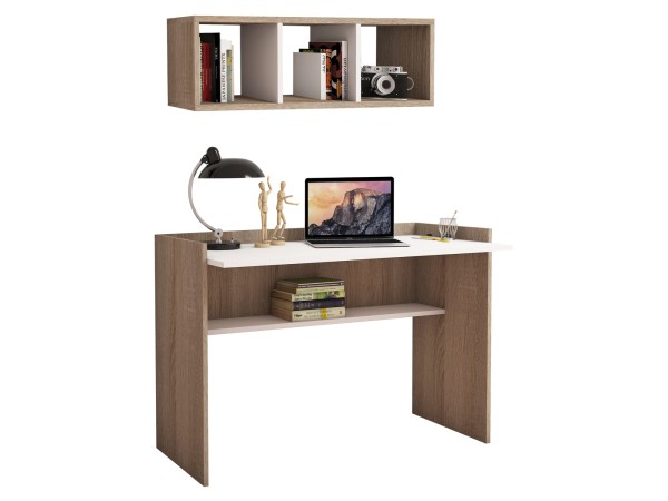 ΣΕΤ ΓΡΑΦΕΙΟΥ 2ΤΜΧ HM11775.12 SONOMA-ΛΕΥΚH ΜΕΛΑΜΙΝΗ ΣΕΤ ΓΡΑΦΕΙΟΥ 2ΤΜΧ HM11775.12 SONOMA-ΛΕΥΚH ΜΕΛΑΜΙΝΗ