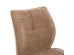 ΣΕΤ ΤΡΑΠΕΖΑΡΙΑΣ 7ΤΜΧ GAFF HM10935.03 MDF TOP ΚΑΡΥΔΙ--ΥΦΑΣΜΑ TAUPE & ΜΕΤΑΛΛΟ ΜΑΥΡΟ
