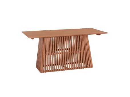 ΤΡΑΠΕΖΙ ΤΡΑΠΕΖΑΡΙΑΣ ΟΡΘΟΓΩΝΙΟ FRANTZ HM9916 ΜΑΣΙΦ MINDI ΞΥΛΟ 160x79,5x76,5Yεκ.