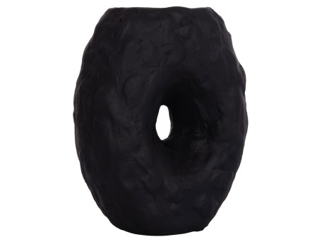 ΕΠΙΤΡΑΠΕΖΙΟ ΔΙΑΚΟΣΜΗΤΙΚΟ ΒΑΖΟ NAMENTIS HM4673.01S ΜΑΥΡΗ ΤΕΡΑΚΟΤΑ--22x13x28Υεκ