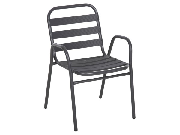 ΚΑΡΕΚΛΑ PRELUDE HM5970.01 ΜΕΤΑΛ.ΣΚΕΛΕΤΟΣ-ΠΛΑΤΗ & ΚΑΘΙΣΜΑ ΑΛΟΥΜΙΝΙΟ-ΓΚΡΙ 54x56x79Υεκ