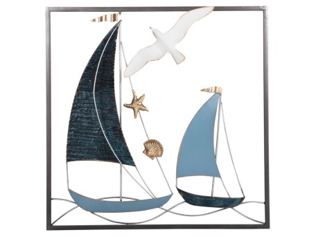 ΔΙΑΚΟΣΜΗΤΙΚΟ ΤΟΙΧΟΥ ΤΕΤΡΑΓΩΝΟ HM4203 ΜΕΤΑΛΛΟ-ΒΑΡΚΕΣ 50x6x50 εκ.