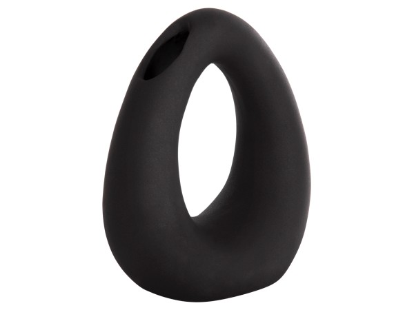 ΕΠΙΤΡΑΠΕΖΙΟ ΚΕΡΑΜΙΚΟ ΔΙΑΚΟΣΜΗΤΙΚΟ ELLIPTO HM4644.02 ΜΑΥΡΟ ΜΑΤ 16,5x9x20Υεκ