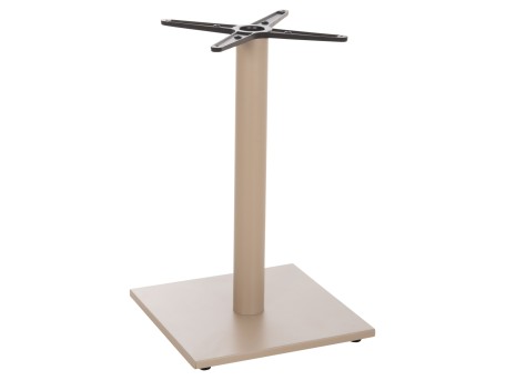 ΒΑΣΗ ΤΡΑΠΕΖΙΟΥ ΑΛΟΥΜΙΝΙΟΥ HM475.25 ΚΑΠΟΥΤΣΙΝΟ 46x46x73Υεκ. ΣΤΑΥΡΟΣ 46Χ46εκ