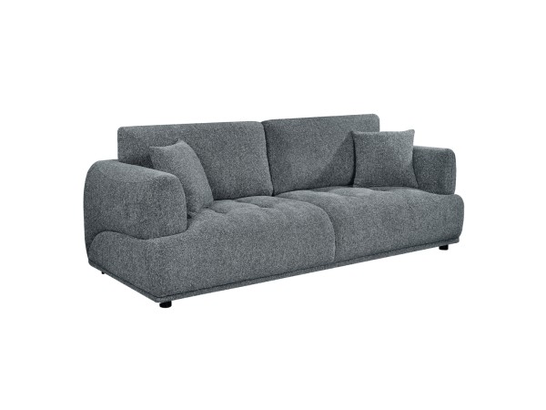 ΚΑΝΑΠΕΣ 3-ΘΕΣΙΟΣ STRUCTO HM3329.01 ΓΚΡΙ ΥΦΑΣΜΑ 227x94x88Υεκ.