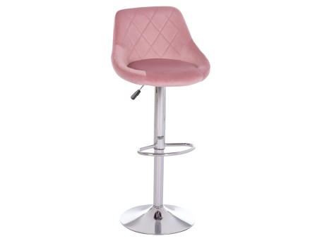 ΣΚΑΜΠΟ ΜΠΑΡ ROSE HM204.42 ΜΕ ΑΜΟΡΤΙΣΕΡ ΧΡΩΜΙΟΥ & ΣΑΠΙΟ ΜΗΛΟ ΒΕΛΟΥΔΟ 48x45x105Υεκ.