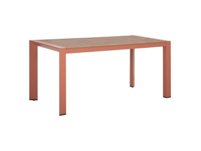 ΤΡΑΠΕΖΙ ΕΞΩΤ.ΧΩΡΟΥ GOYA HM6059.08 ΑΛΟΥΜΙΝΙΟ ΣE TERRACOTTA & POLYWOOD 160X80Χ75Υεκ.