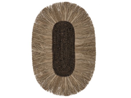 ΔΙΑΚΟΣΜΗΤΙΚΟ ΤΟΙΧΟΥ ΟΒΑΛ ΑΠΟ GRASS ΚΑΙ ΙΝΕΣ ΑΜΠΑΚΑ ΣΕ ΧΡΩΜΑ ΦΥΣΙΚΟ 50x5x75Yεκ.HM7794