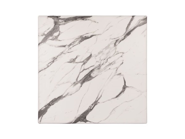 ΕΠΙΦΑΝΕΙΑ ΤΡΑΠΕΖΙΟΥ WERZALIT 70Χ70Χ3.5εκ. MARBLE WHITE-GREY 5657 HM5230.11