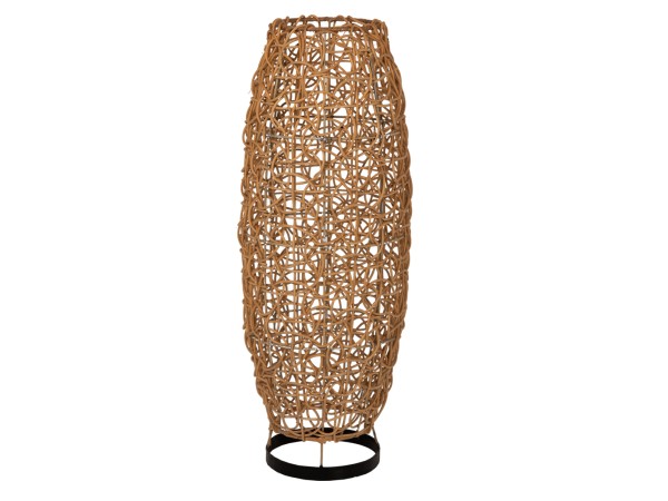 ΦΩΤΙΣΤΙΚΟ ΔΑΠΕΔΟΥ HM7877 RATTAN ΣΕ ΦΥΣΙΚΟ ΧΡΩΜΑ Φ24x62Yεκ.